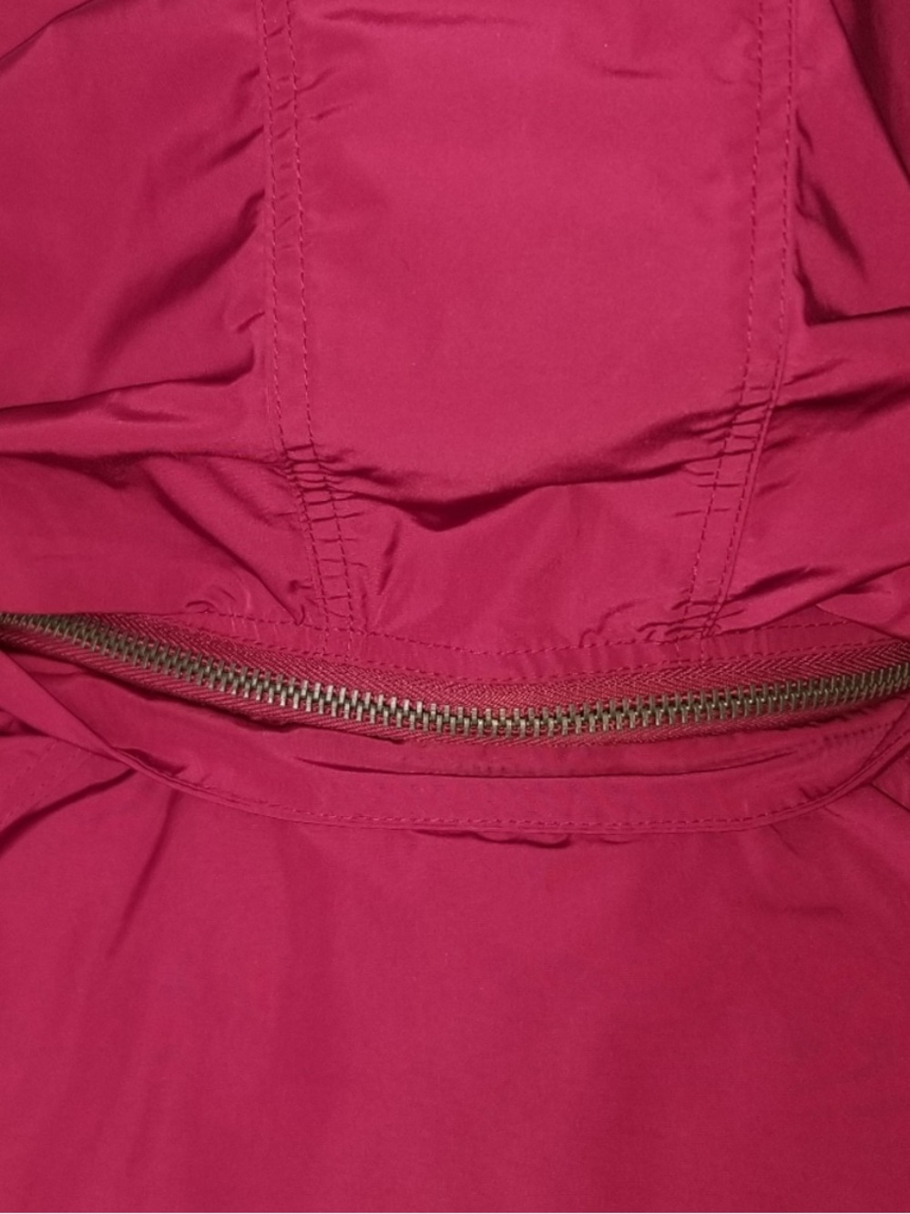 Burberry Brit NWOT! Fuschia size S Rain/Trench/Utility - Picture 8 of 8
